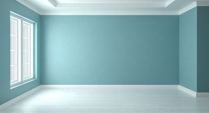 Pièce peinte, finition soignée, RUSHITI Rénovation